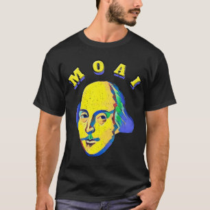 zwölfte Nacht MOAI Malvolio Shakespeare Zitat T-Shirt