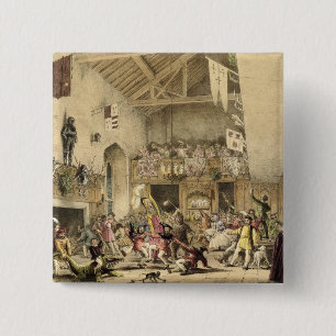 Zwölfte Nacht Revels im Großen Hall, Haddon Hal Button