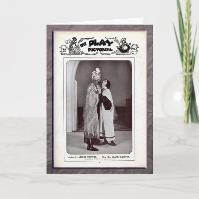 Zwölfte Nachtgruß-Karte Karte (Vorderseite)