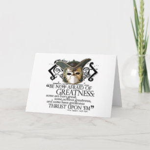 Zwölfte Nachtzitat Karte