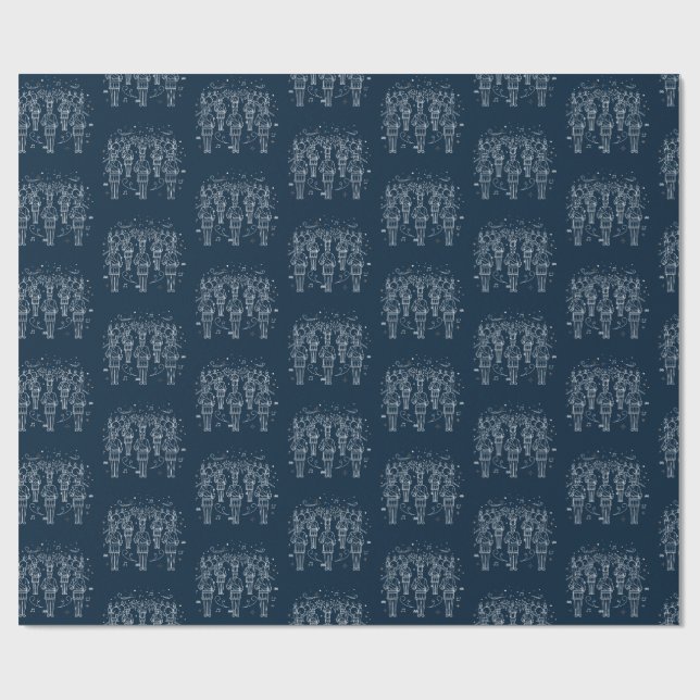 Zwölfter Tag der Weihnachtsgeschenkverpackung Geschenkpapier (Flach)