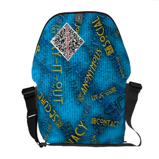 ZWOOKY QR Botetasche Kuriertasche