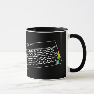 ZX Spektrumlinie Kunst Tasse