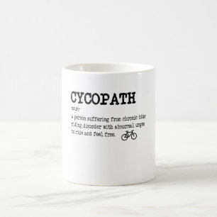 ZYCOPATH Funny Cycling Radfahrer Kaffeetasse