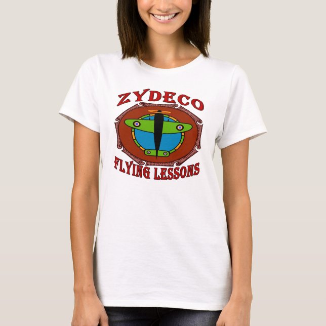 Zydeco Flying Lessons T-Shirt (Vorderseite)