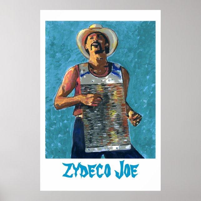Zydeco Joe Poster (Vorne)