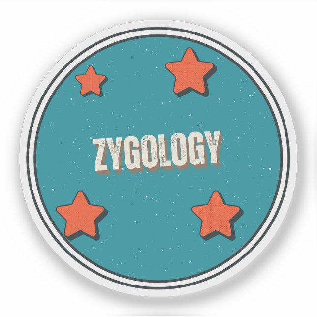 Zygologie Aufkleber (Vorderseite)