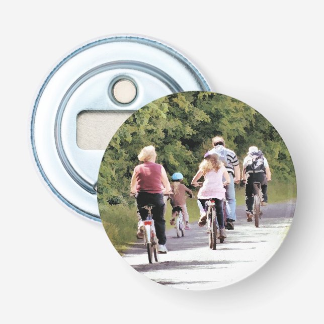 ZYKLING FLASCHENÖFFNER (Vorderseite)