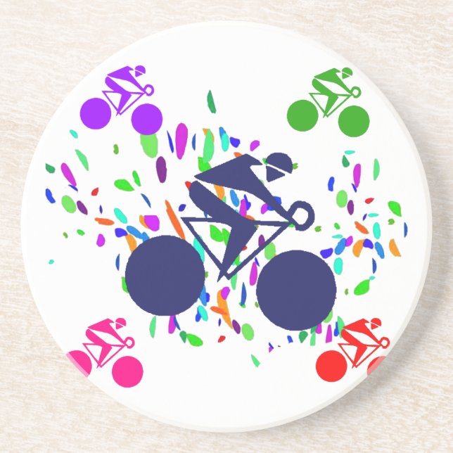 ZYKLING GETRÄNKEUNTERSETZER (Vorne)