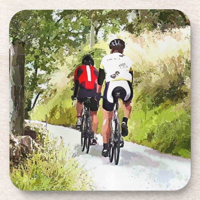 ZYKLING GETRÄNKEUNTERSETZER (Vorderseite)