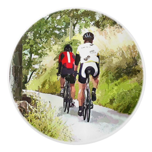 ZYKLING KERAMIKKNAUF (Vorderseite)