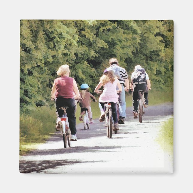 ZYKLING MAGNET (Vorne)