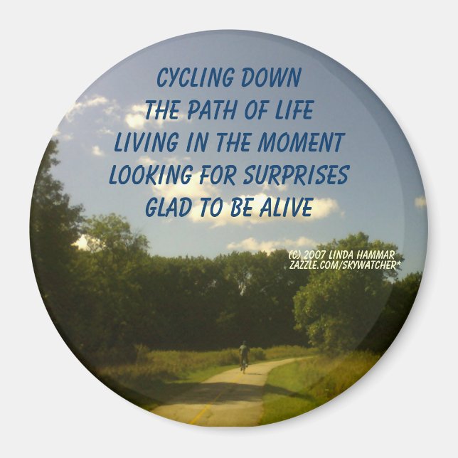 ZYKLING MAGNET (Vorne)