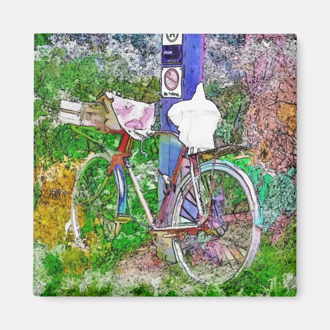 ZYKLING MAGNET (Vorne)