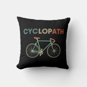 Zyklobahn Funny Bicyclist Spaß Kissen