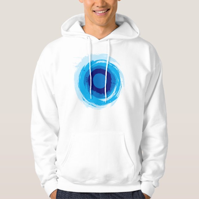 Zyklon - Abstrakte Kunst - ZMJ Hoodie (Vorderseite)