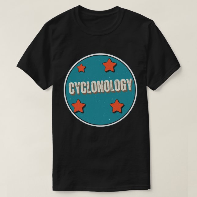 Zyklonologie T-Shirt (Design vorne)
