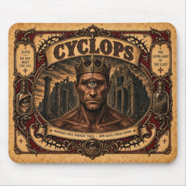 Zyklop, Vintage-Zirkusmonster Mousepad
