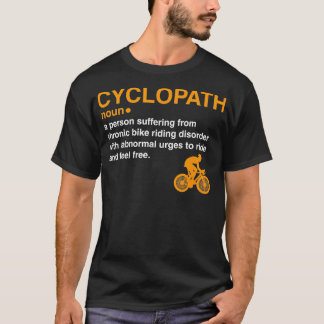 Zyklopenwörterbuch Definition des Radfahrers T-Shirt