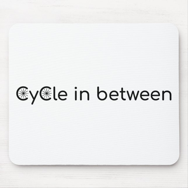 Zyklus dazwischen mousepad (Vorne)