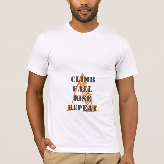 Zyklus der Kraft oder von Rückschlägen zu Erfolgen T-Shirt (Vorderseite)