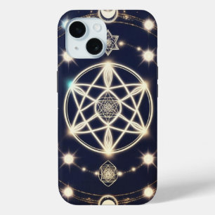 Zyklus-Mandala der himmlischen Monde – Heilige Geo Case-Mate iPhone Hülle
