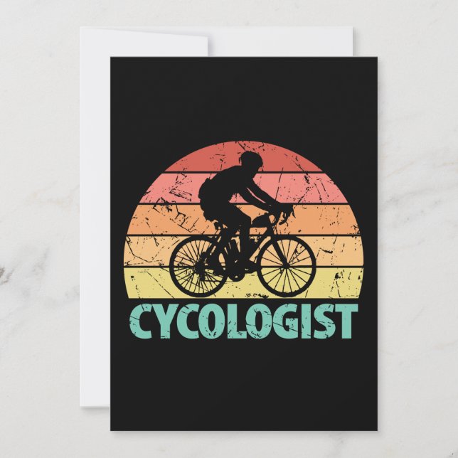 Zykologe Funny Cycling (Vorderseite)