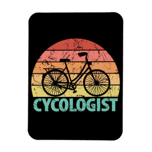 Zykologe Funny Cycling Magnet