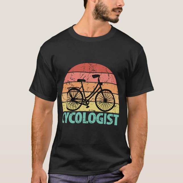 Zykologe Funny Cycling T-Shirt (Vorderseite)