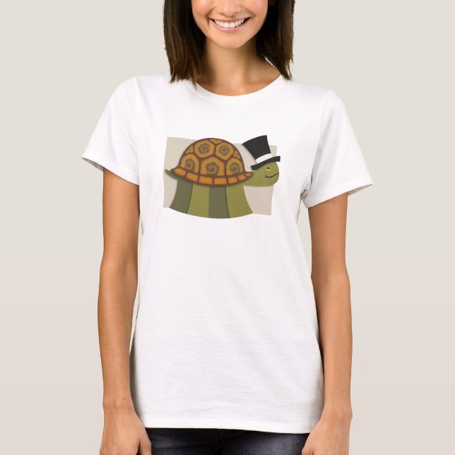 Zylinder-Schildkröte T-Shirt (Vorderseite)