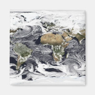 Zylinderförmige äquidistante Projektion Magnet