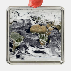 Zylinderprojektion Silbernes Ornament