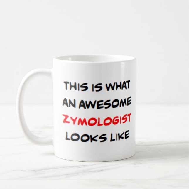 Zymologe, phantastisch kaffeetasse (Links)