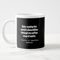 Zynischer Spaß Personalisierung Tasse