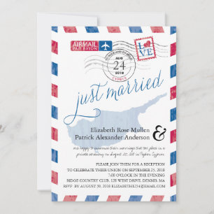 Zypern Antique Flugpost Gerade Verheiratet Post Ho Einladung