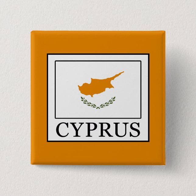 Zypern Button (Vorderseite)