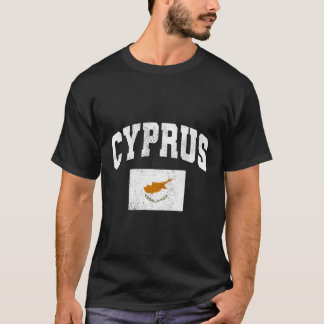 Zypern-Flag-Throwback T-Shirt