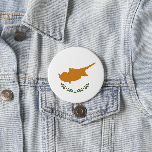 Zypern-Flagge Button (Beispiel)