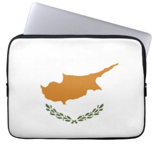 Zypern-Flagge Laptopschutzhülle