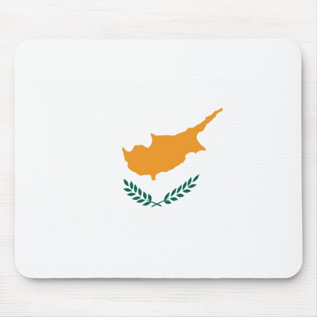 Zypern-Flagge-Mauspad Mousepad (Vorne)