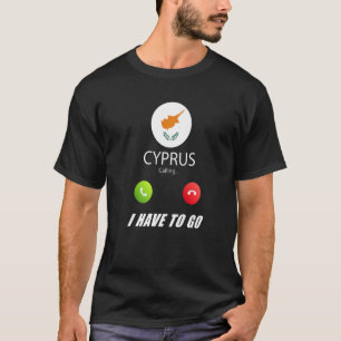Zypern-Flagge Souvenir Zypern ruft an T-Shirt
