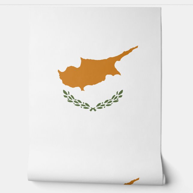 Zypern-Flagge Tapete (Abrollen)