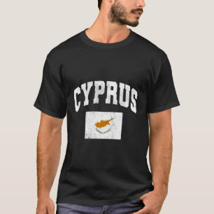 Zypern-Flagge Throwback T-Shirt
