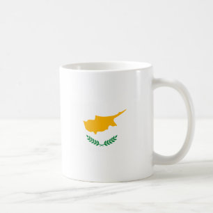Zypern-Flaggen-Tasse Tasse