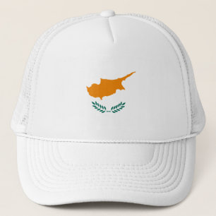 Zypern FlaggenCY Truckerkappe
