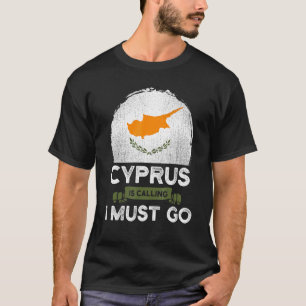 Zypern fordert, dass ich das zyprische Flaggenerbe T-Shirt