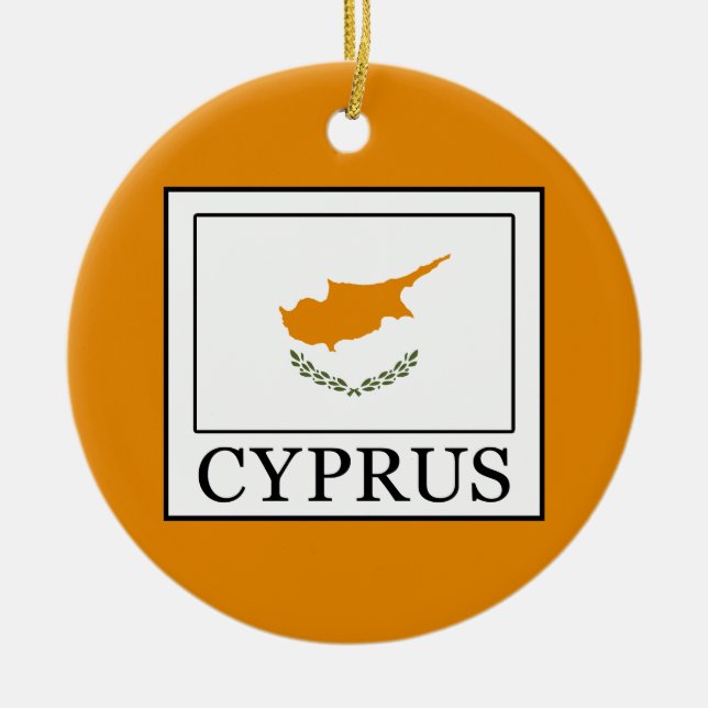 Zypern Keramik Ornament (Vorne)