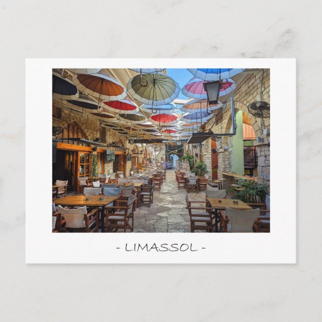 Zypern Limassol Postkarte (Vorderseite)