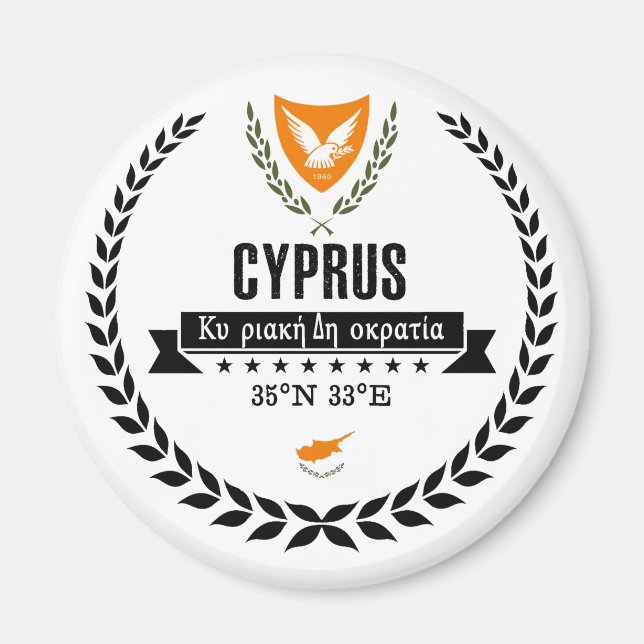 Zypern Magnet (Vorne)
