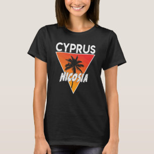 Zypern mit sonnigen Farben T-Shirt